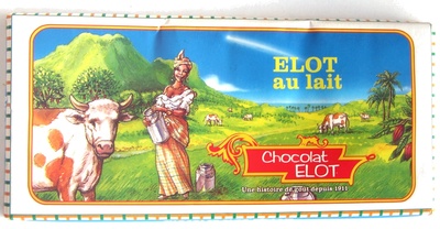 Chocolat au lait front packaging