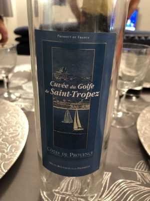 Rose cuvée du golfe front packaging
