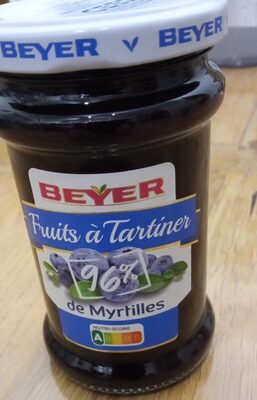 Fruits à tartiner de Myrtilles