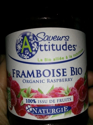 Framboise Bio front packaging