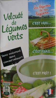 Velouté de Légumes verts