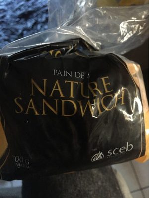 Pain de mie nature sandwich