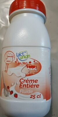 Crème entière fluide