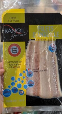 Filets d'anguilles front packaging
