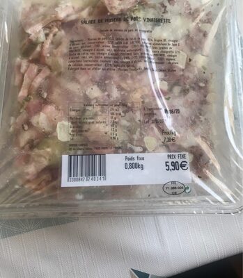 Salade de museau de porc