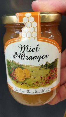 Miel d'oranger front packaging