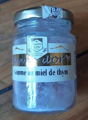 Gomme au miel de thym
