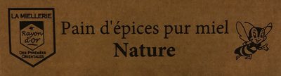 Pain d'épices pur miel Nature