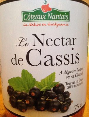 Le nectar de cassis