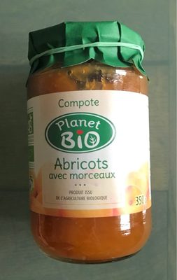 Compote d'abricots avec morceaux