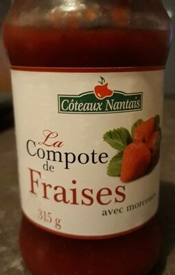 La compote de fraises