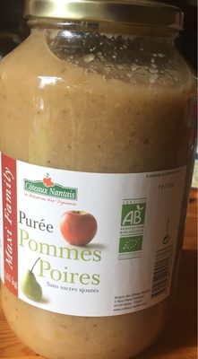 Puree pommes poires