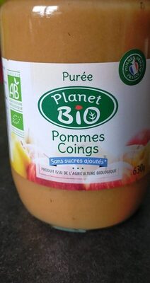 Purée pommes coings