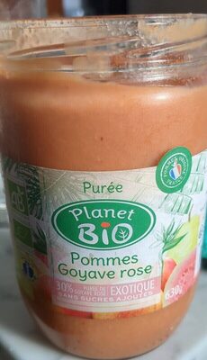 Purée Pommes Goyave rose