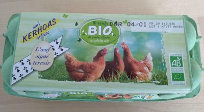 Oeufs Bio Kerhoas