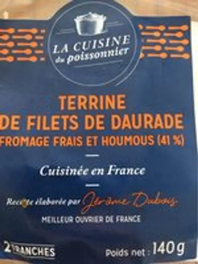 Terrine Filets de Daurade