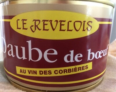 Daubes de boeuf front packaging