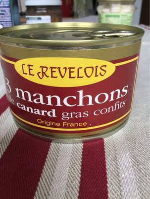 Manchons de canard gras confits