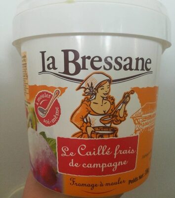 La bressane : le caillé frais de campagne 1kg