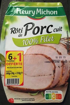Roti de porc cuit