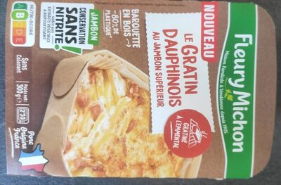 Le Gratin dauphinois au jambon supérieur
