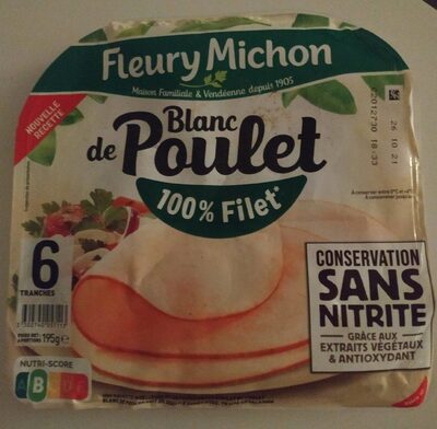 Blanc de poulet 100% filet