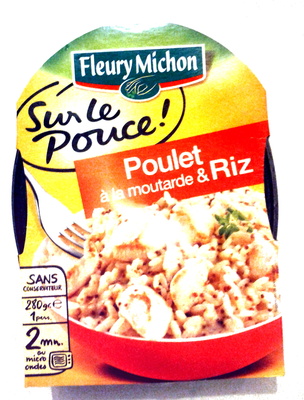 Sur le Pouce ! : Poulet à la moutarde & Riz