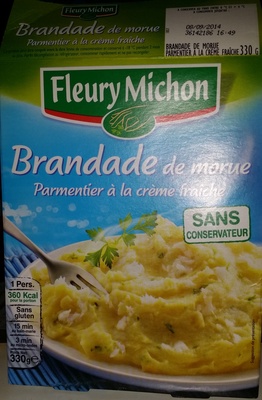 Brandade de Morue à la Crème Fraîche