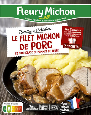 Le Filet Mignon de Porc et son écrasé de pommes de terre