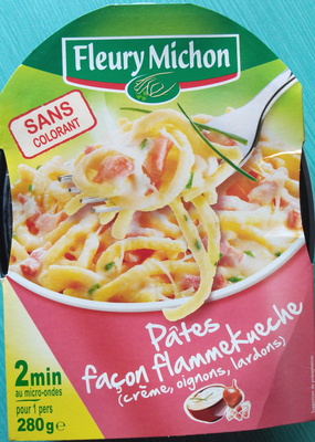 Pâtes façon flemmekueche