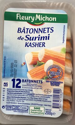 Batonnets Surimi