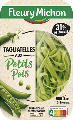 Tagliatelles aux Petits Pois