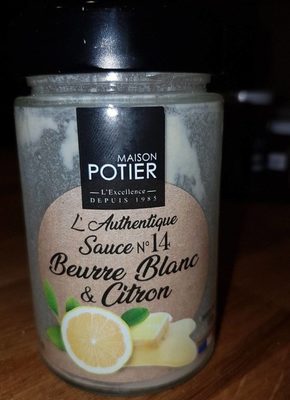 Sauce beurre blanc & citron