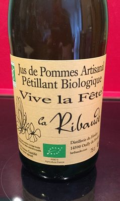Jus de Pommes Artisanal Pétillant Biologique