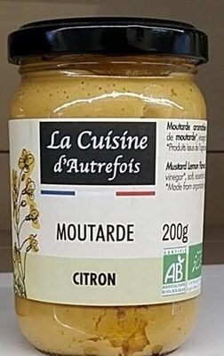 Moutarde front packaging