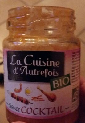 Sauce cocktail front packaging