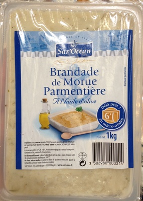 Brandade de Morue Parmentière à l'huile d'olive