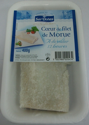Coeur de filet de morue