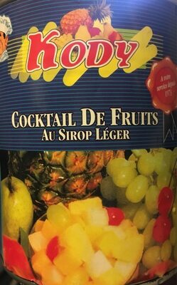 Cocktail de fruits au sirop léger