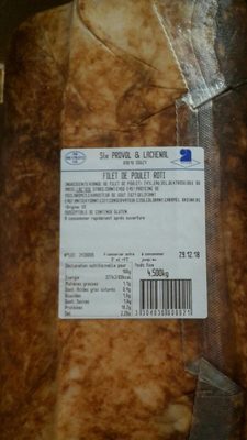 Filet se poulet  roti