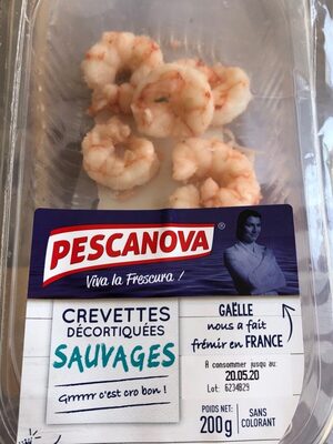 Crevettes decortiquees sauvages