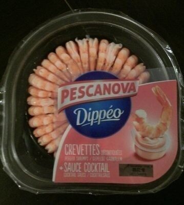 Crevettes décortiquées + sauce cocktail