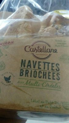 Navettes Briochées aux Multi-Céréales front packaging