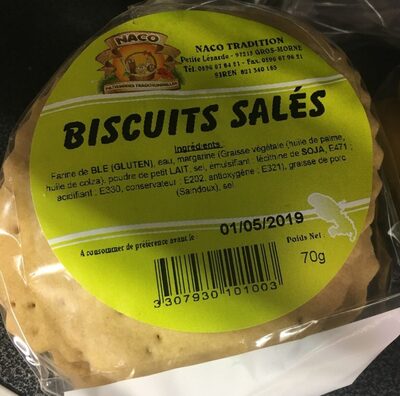 Biscuit salés