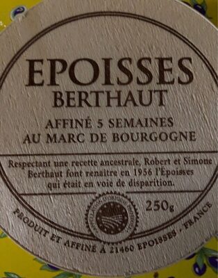 EPOISSES front packaging