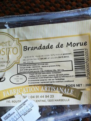 Brandade de Morue