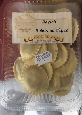 Ravioli bolets et cèpes