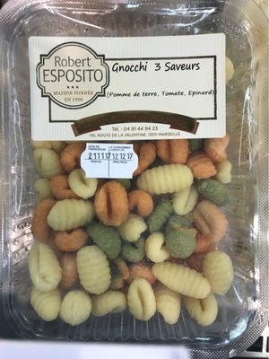 Gnocchi 3 saveurs