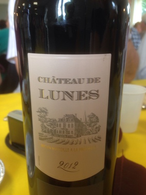 Chateau de LUNES front packaging