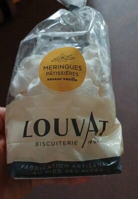 Meringues saveur vanille